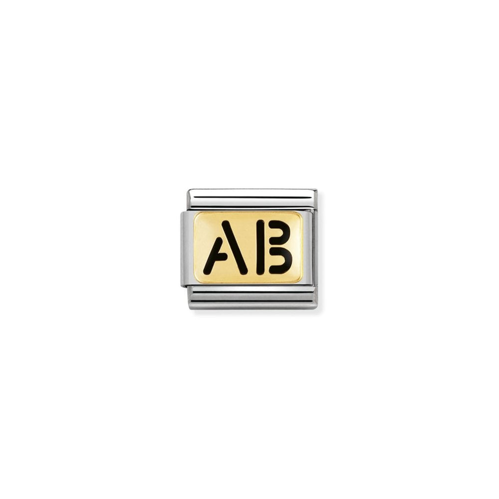 NOMINATION Classic Blood Type AB Charm  030263 07