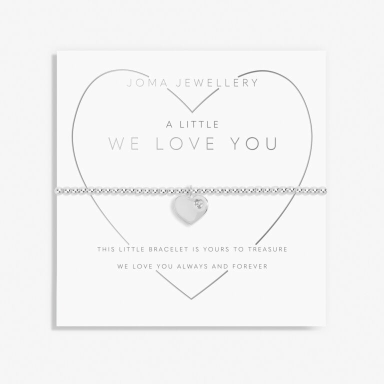 Joma Jewellery Children's A Little 'We Love You' Bracelet C678