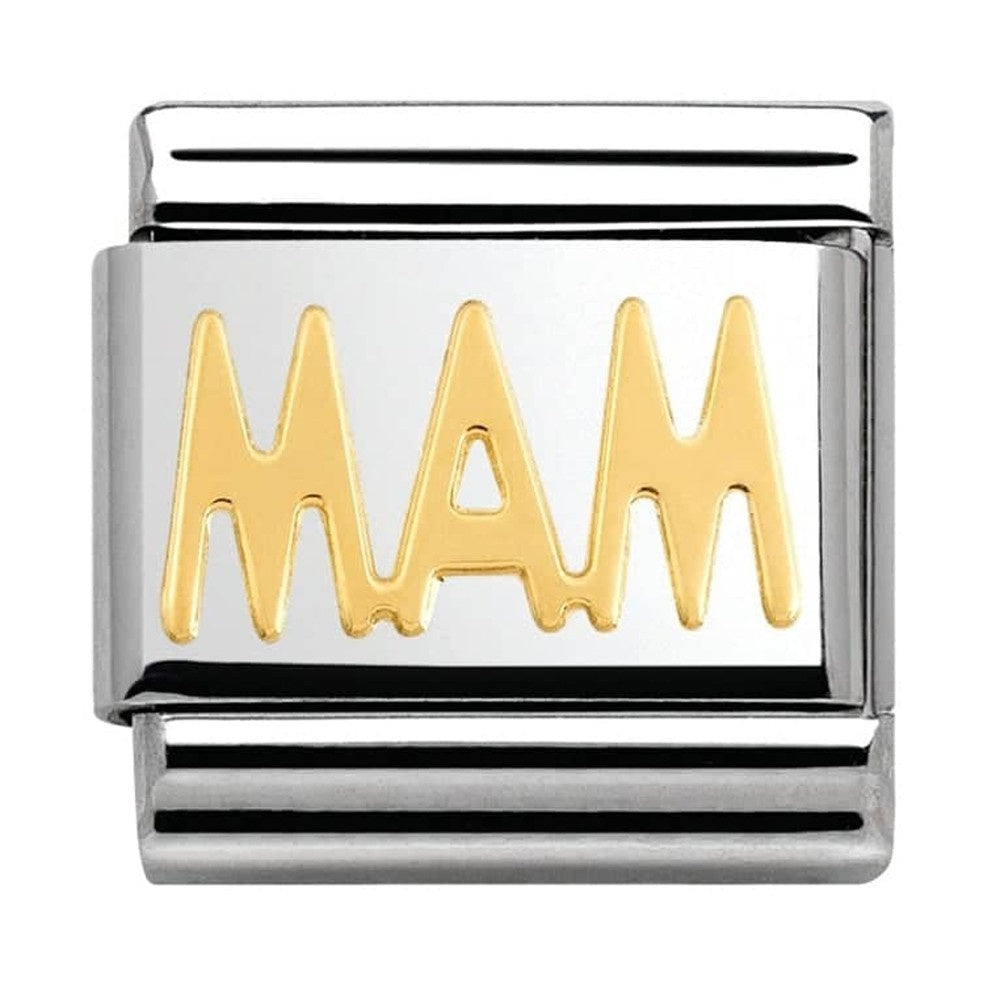 NOMINATION Gold Mam Charm 030107-22