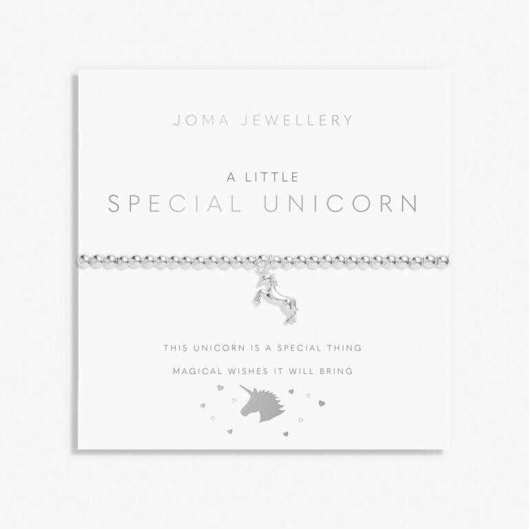 Joma Jewellery Children's A Little 'Special Unicorn' Bracelet C708