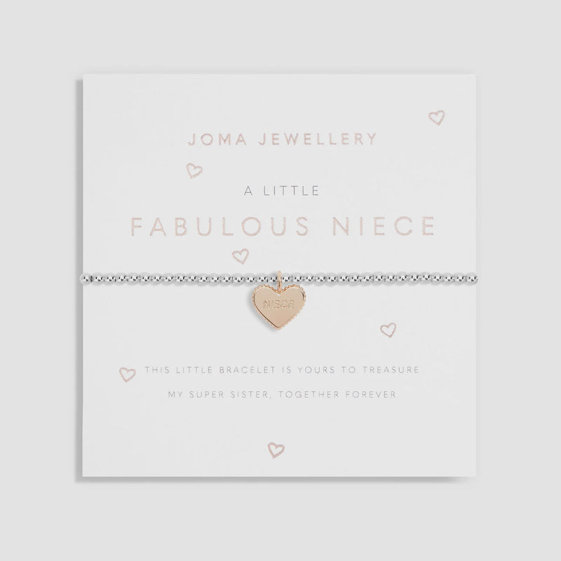 Joma Jewellery Children's A Little 'Fabulous Niece' Bracelet C716