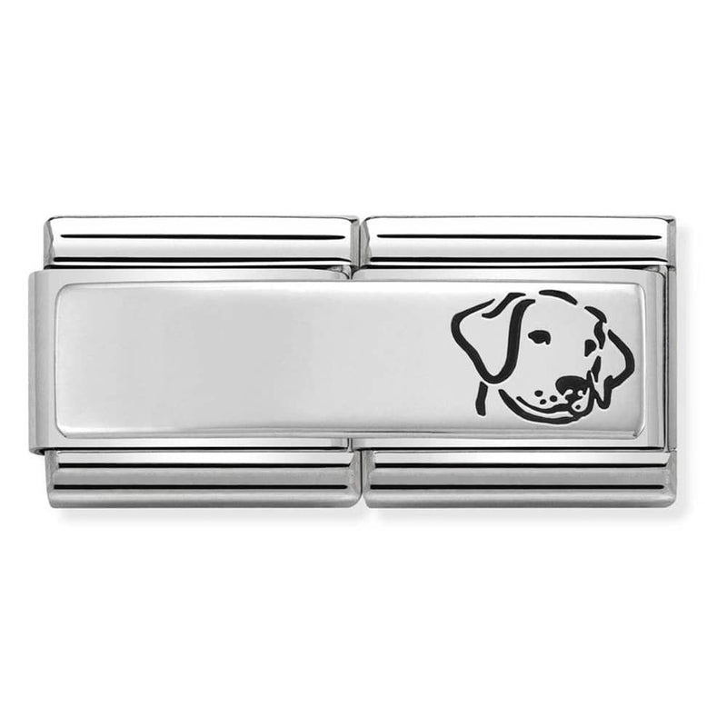 Nomination Double Dog Charm 330710-16