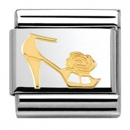 Nomination Gold Madame Monsieur Shoe Charm 030162/17