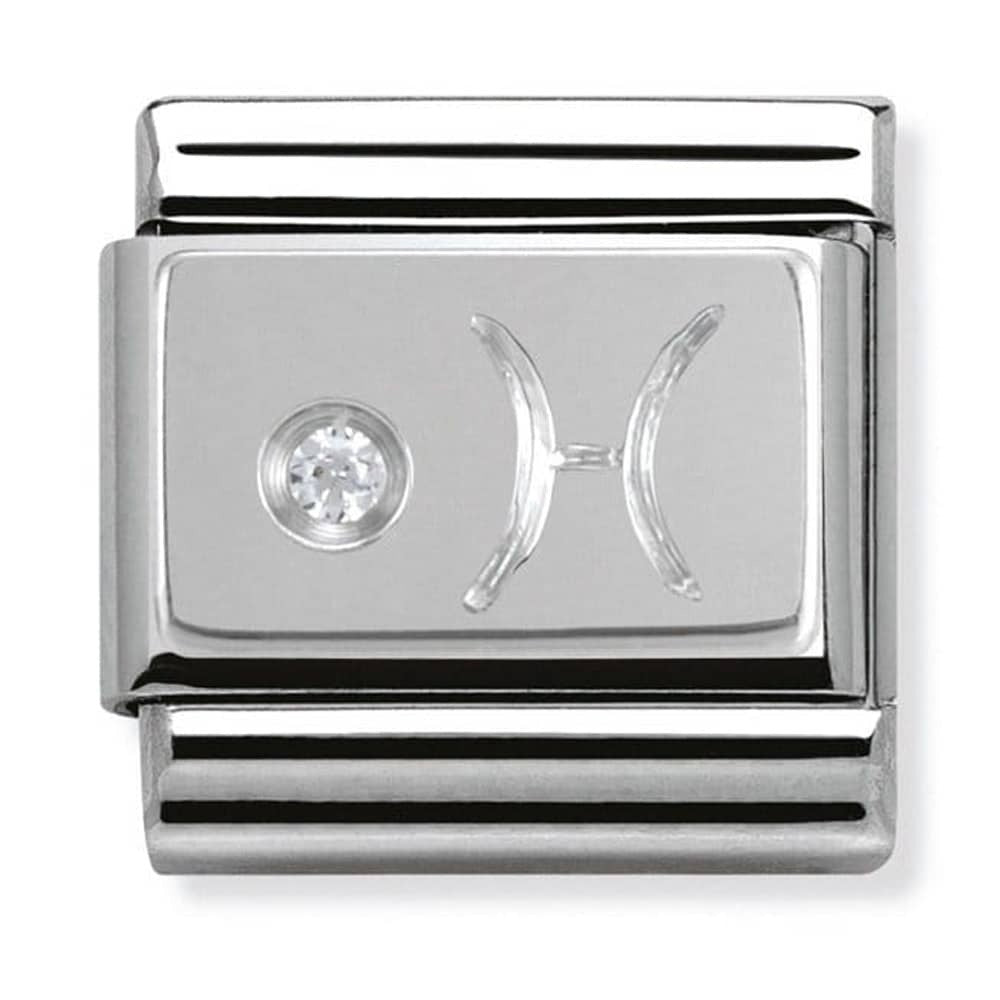 NOMINATION Charm CZ Pisces Charm 330302-12