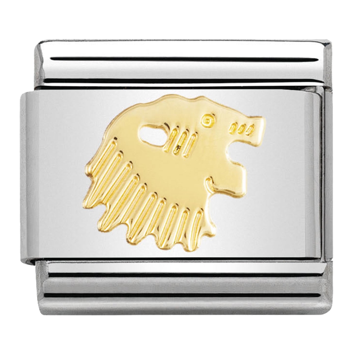 NOMINATION Gold Leo Charm 030104-05