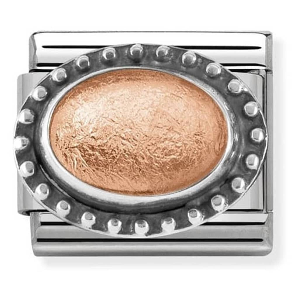 NOMINATION Classic Rose Rock Crystal Link 330502-03