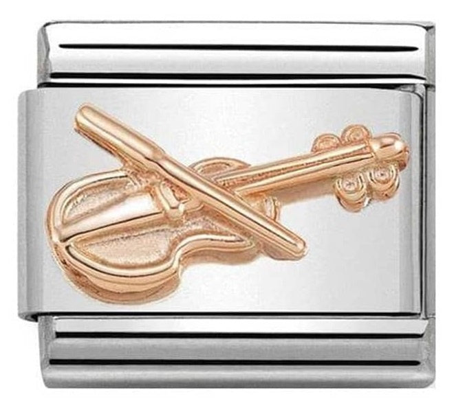NOMINATION Gold Violin Charm 430106-11