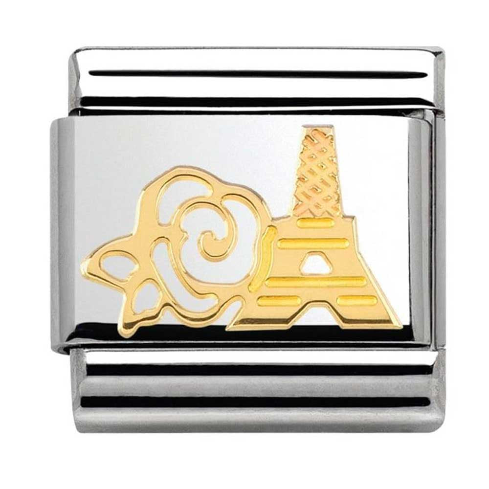 NOMINATION Rose Gold Eiffel Tower Charm 030162-18
