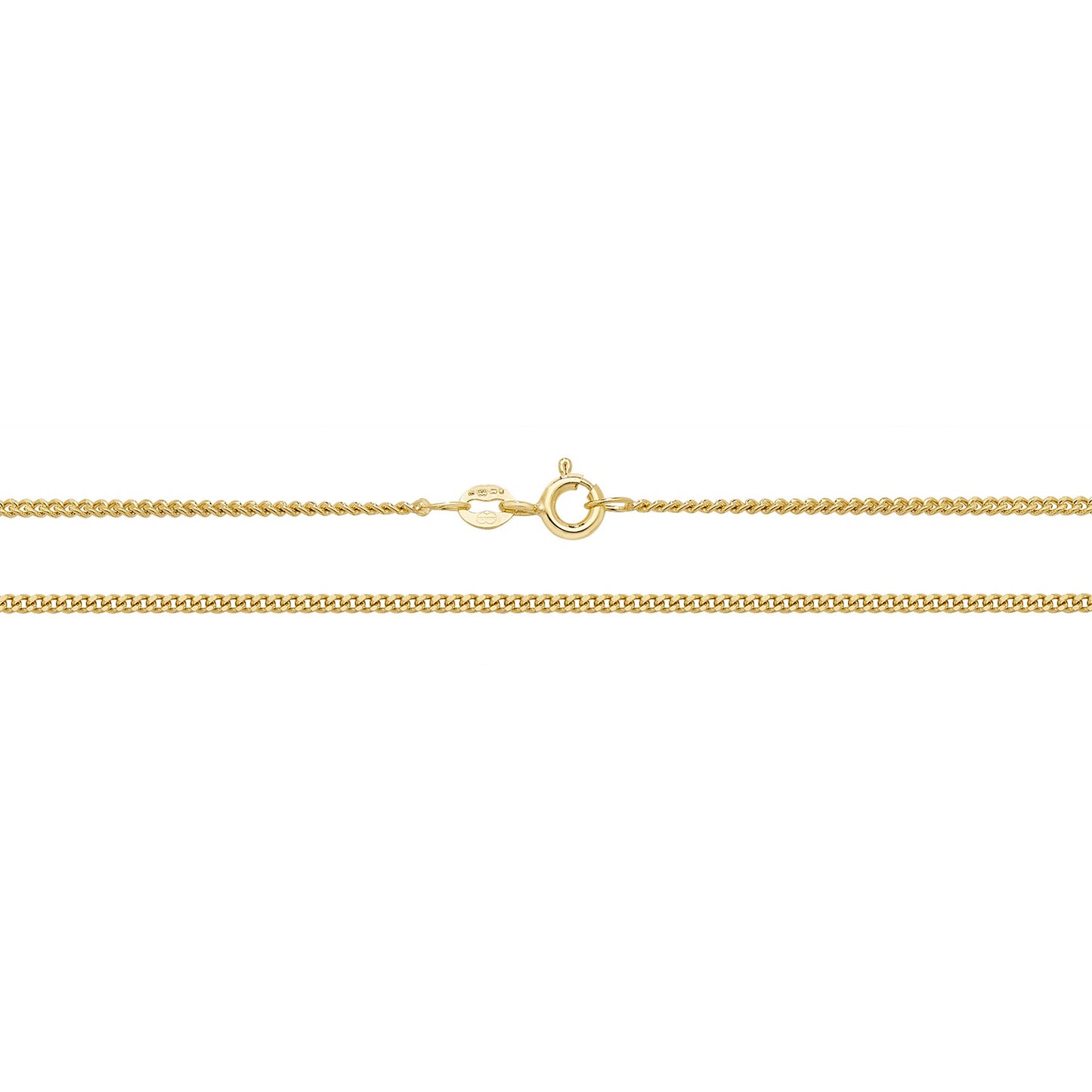 9ct Gold Curb Chain 20'' CH162