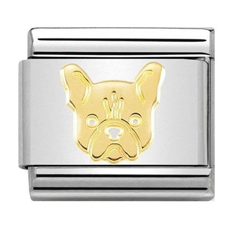 Nomination Gold French Bulldog Charm 030162-54