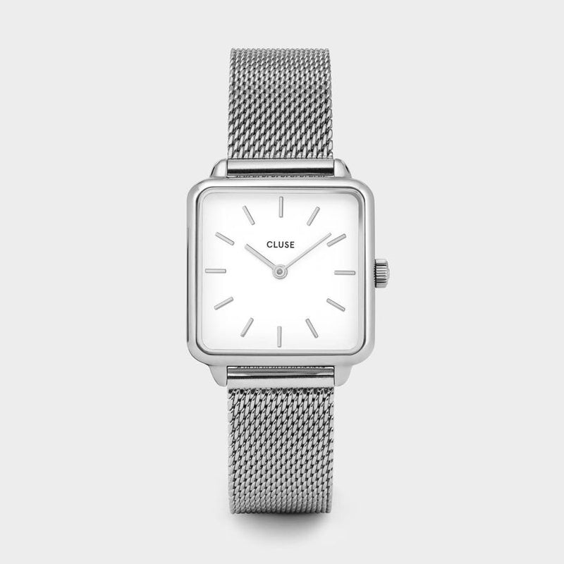 Cluse S/S mesh Strap Square Dial CW0101207003