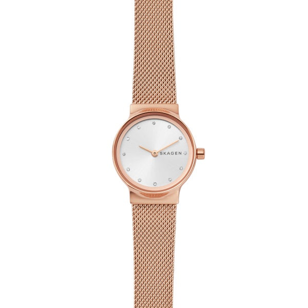 Skagen Freja Rose Gold Mesh Watch SKW2665