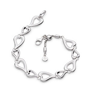 Kit Heath Desire Love Story Heart Multi-Link Slider Bracelet 70523SRP