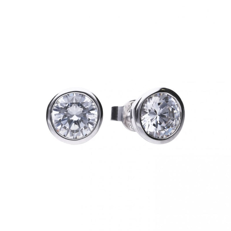 Diamonfire Silver CZ Earrings 3ct
