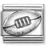 NOMINATION Rugby Ball Charm 330101/72