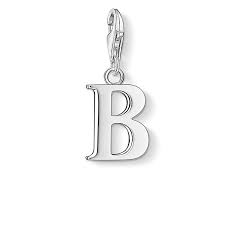 Thomas Sabo Silver Letter B Charm 0176-001-12