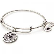 ALEX AND ANI Initial 'C' Charm Bangle A13EB14CS