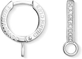 Thomas Sabo Women Silver Hoop Earrings - H2010-051-14