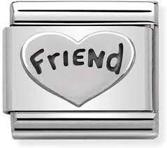 Nomination Friend Heart charm 330101-18