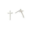 ALEX AND ANI Providence Collection Silver Cross Post Earrings PC14SPE05S
