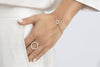 Sif Jakobs Ladies Rose Gold-Plated Biella Grande Ring SJ-R3120-CZ-RG-/56