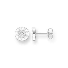Thomas Sabo Ear Studs Classic Pavé White Grey H1547-051-14