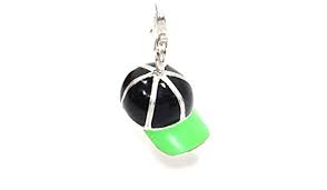 Thomas Sabo Black & Green Baseball Cap Charm 0729-007-6