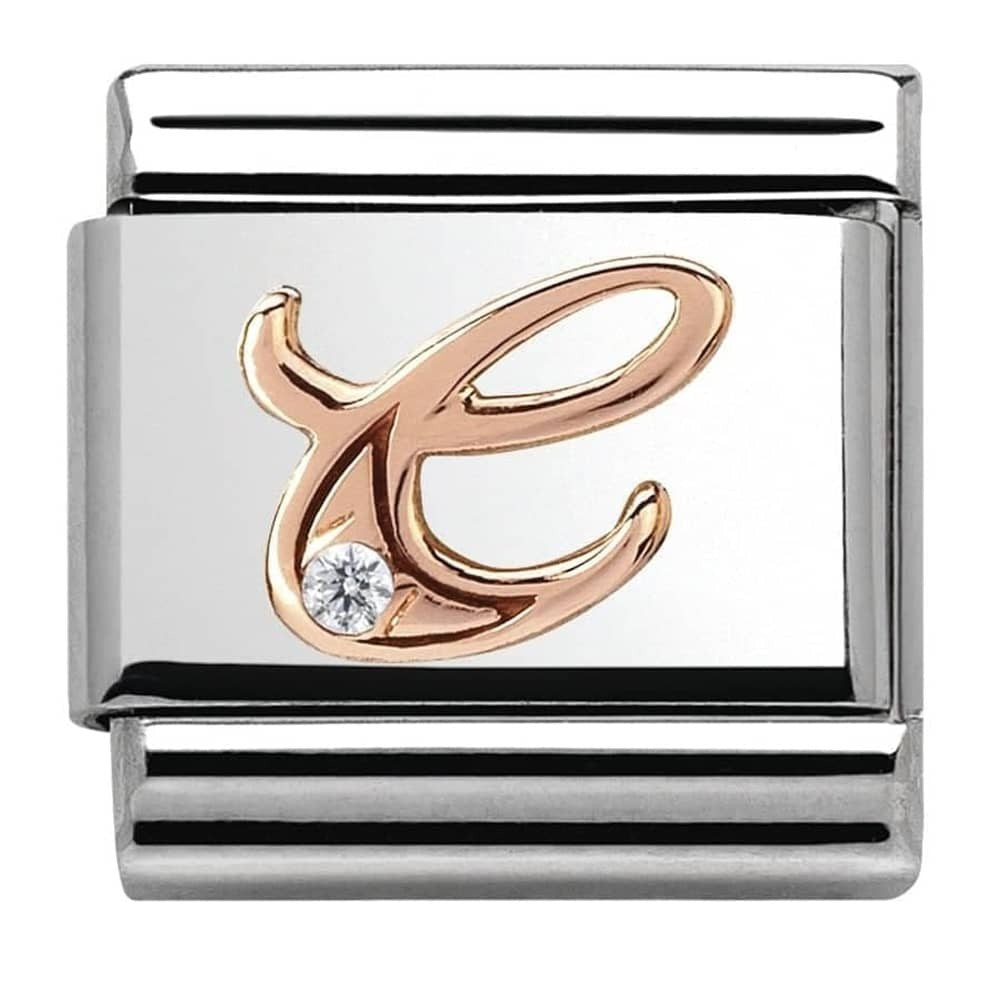 NOMINATION CZ Letter C Charm 430310-03