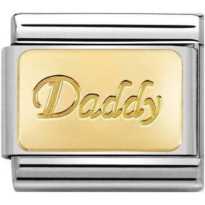 Nomination Gold Daddy Charm 030153-18