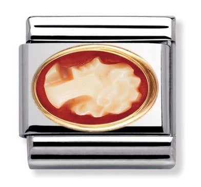 Nomination Oval Cameo Charm 030504-12