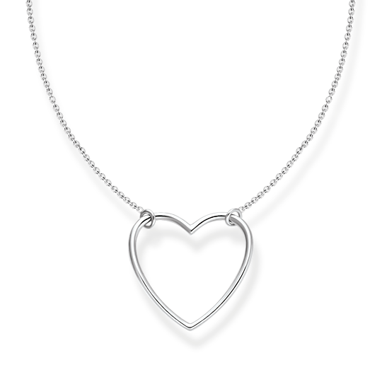 Thomas Sabo silver Open Heart Necklace KE2138-001-21-L45V