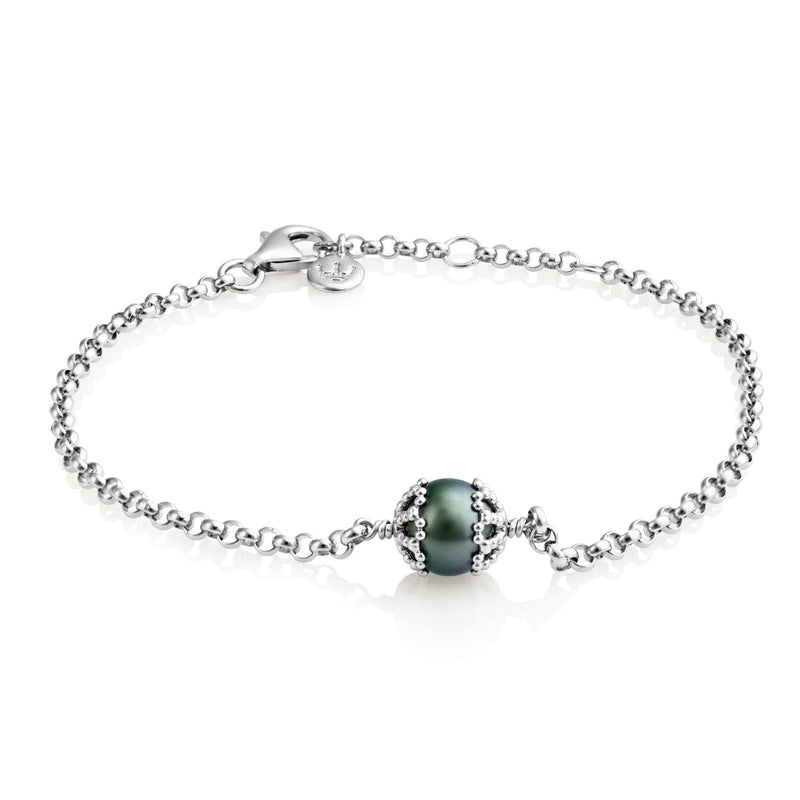 Jersey Pearl Sterling Silver Emma Kate Bracelet EKBR-RP