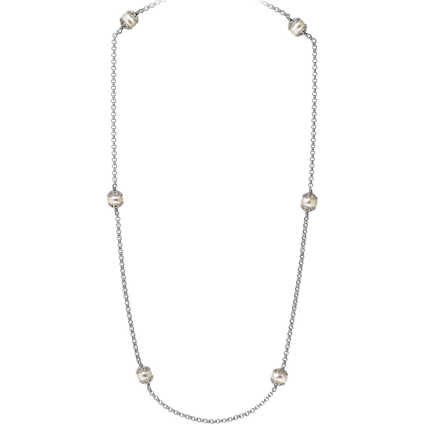 Jersey Pearl Ladies Emma-Kate Freshwater Pearl Necklace EKN-RW