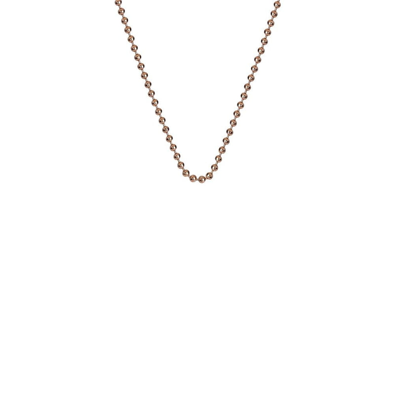 Hot Diamonds Rose Plated 18" Beaded Chain CH007