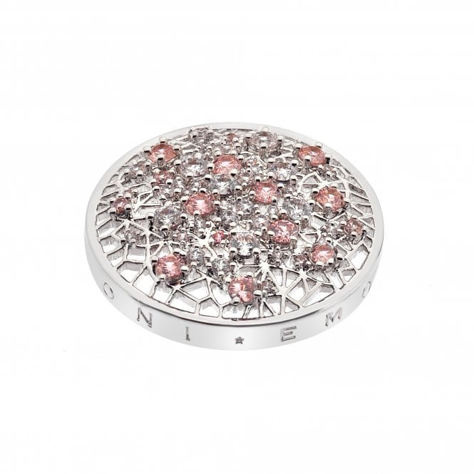 Hot Diamonds Emoziono Mattina Pink Coin 25mm EC536