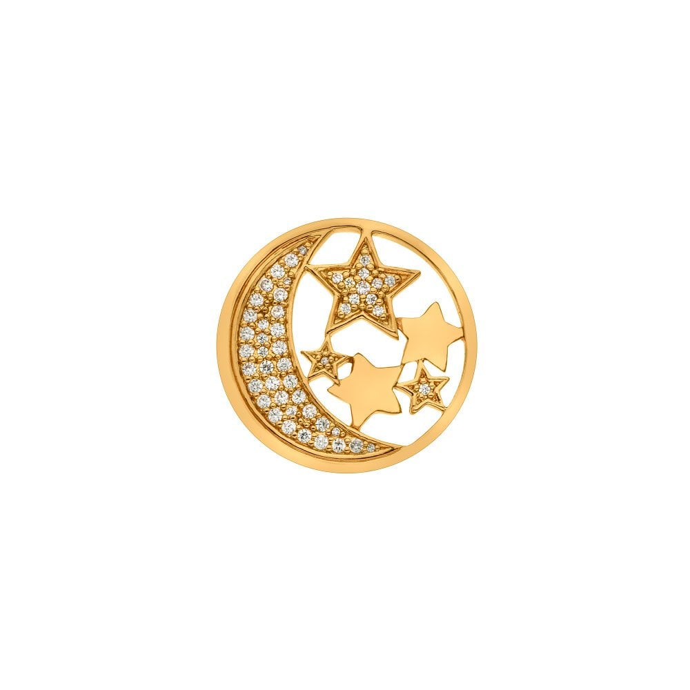 Hot Diamonds Emozioni 33mm YGP Notturno Coin EC561