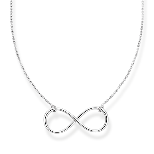 Sabo Silver Infinity Necklace KE2139-001-21-L45V