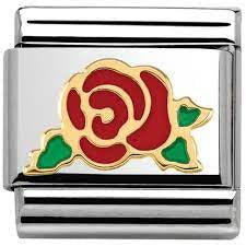 Nomination Red Rose Versailles Charm 030285-30