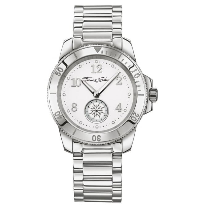 Thomas Sabo Glam Chic Stainless Steel Watch WA0205-201-202