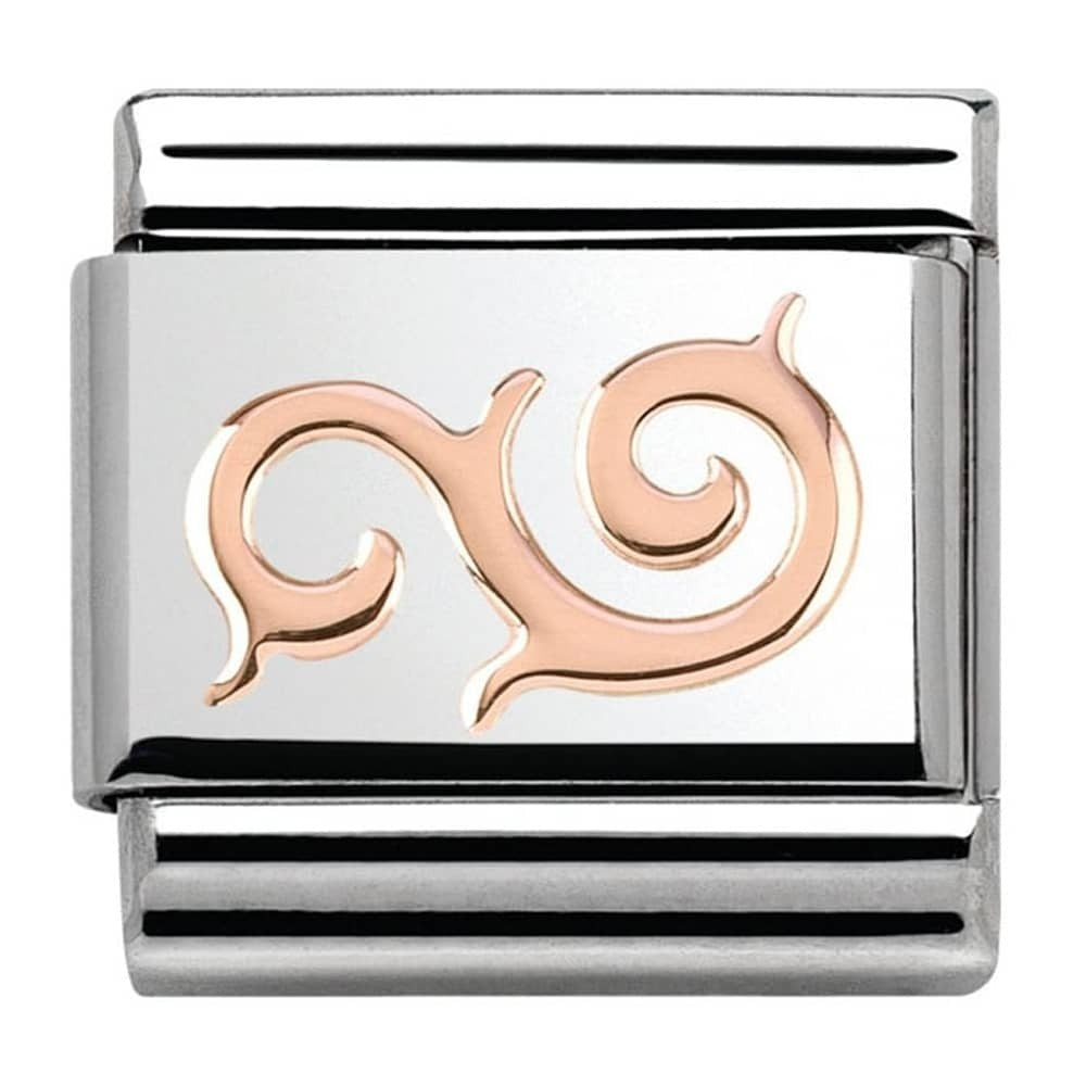 NOMINATION Gold Swirl Charm 430104-21
