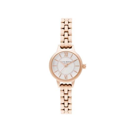 Olivia Burton Wonderland Mini Dial Rose Gold Bracelet Watch OB16MC51