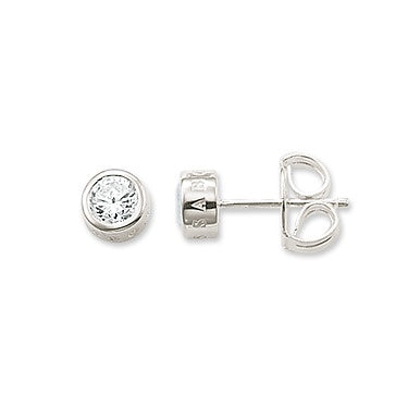 Thomas Sabo CZ Stud Earrings 8mm H1670-051-14