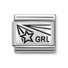 Nomination Charm GRL Star (Girl Power) 330109-18
