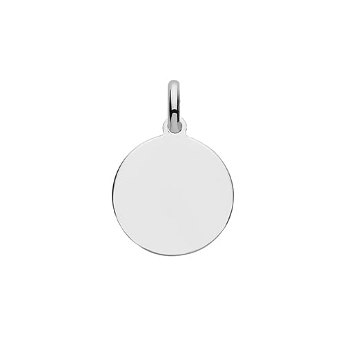 Silver Round Pendant