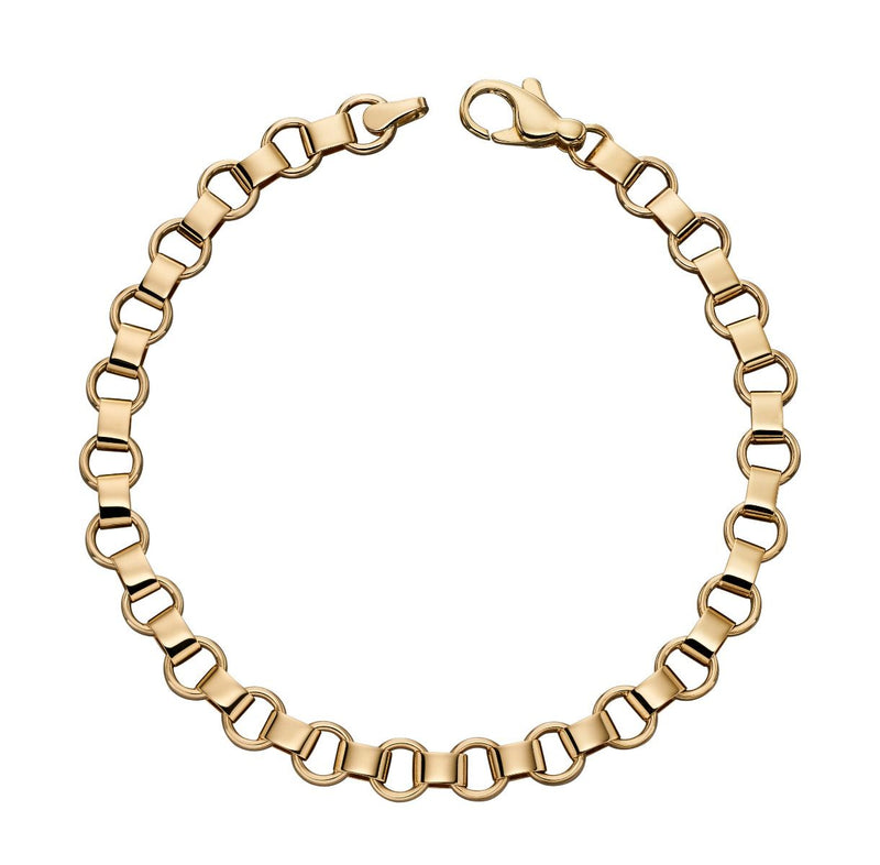9ct Yellow Gold Multi Link Bracelet