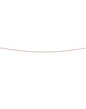 Elements Gold Rose Gold Curb Chain Necklace GN219