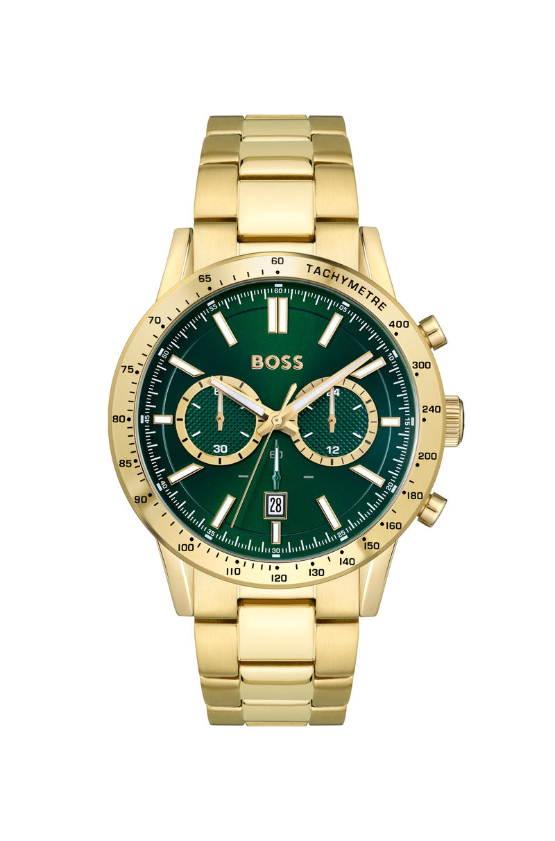 BOSS Allure Gold Ion Plated Chronograph Men’s Watch 1513923