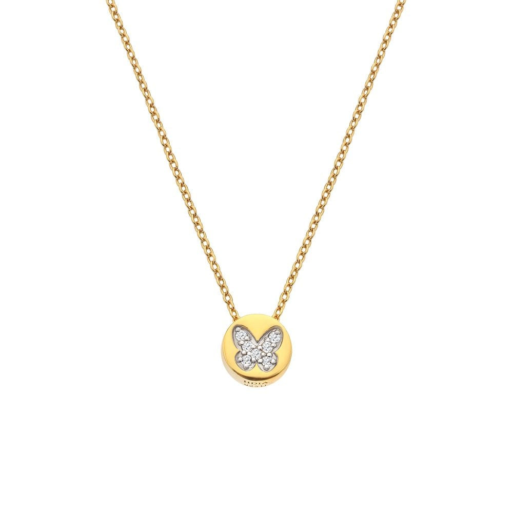 Hot Diamonds HD x JJ Butterfly Necklace DP920