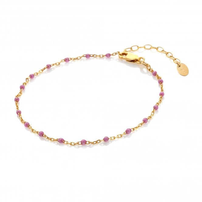 Hot Diamonds HD x JJ Ocean Bracelet Lilac DL659