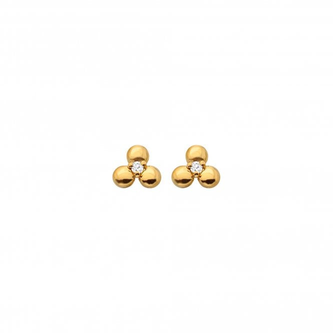 Hot Diamonds HD x JJ Petal Stud Earrings DE760